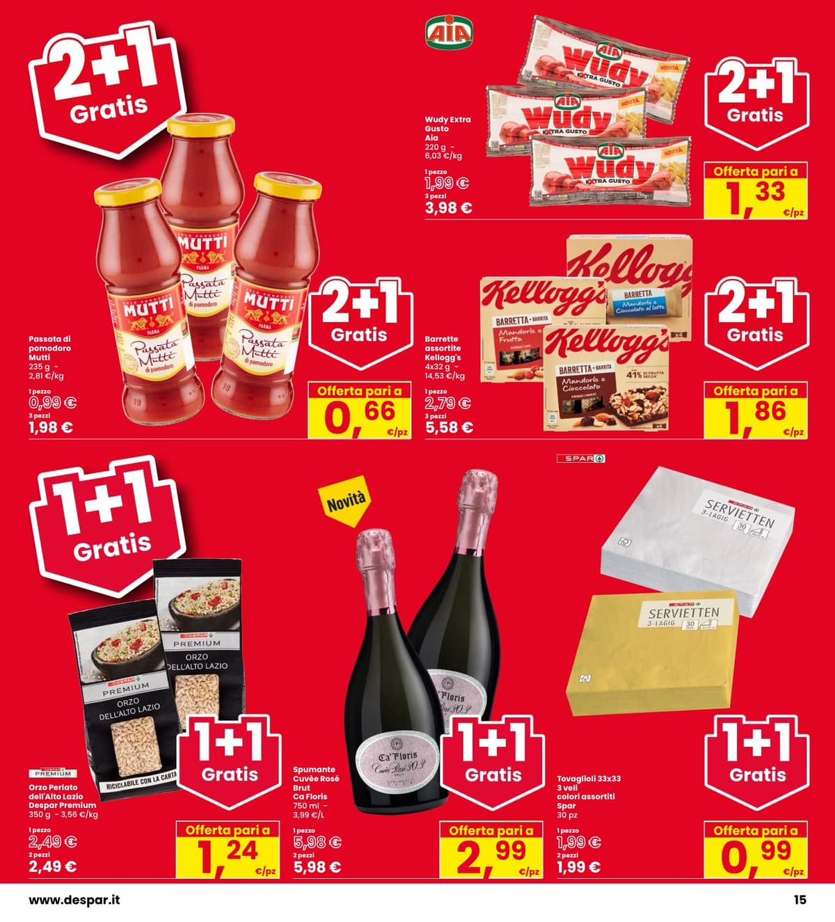Pagina 15. del volantino DeSpar - Interspar: Che Convenienza!