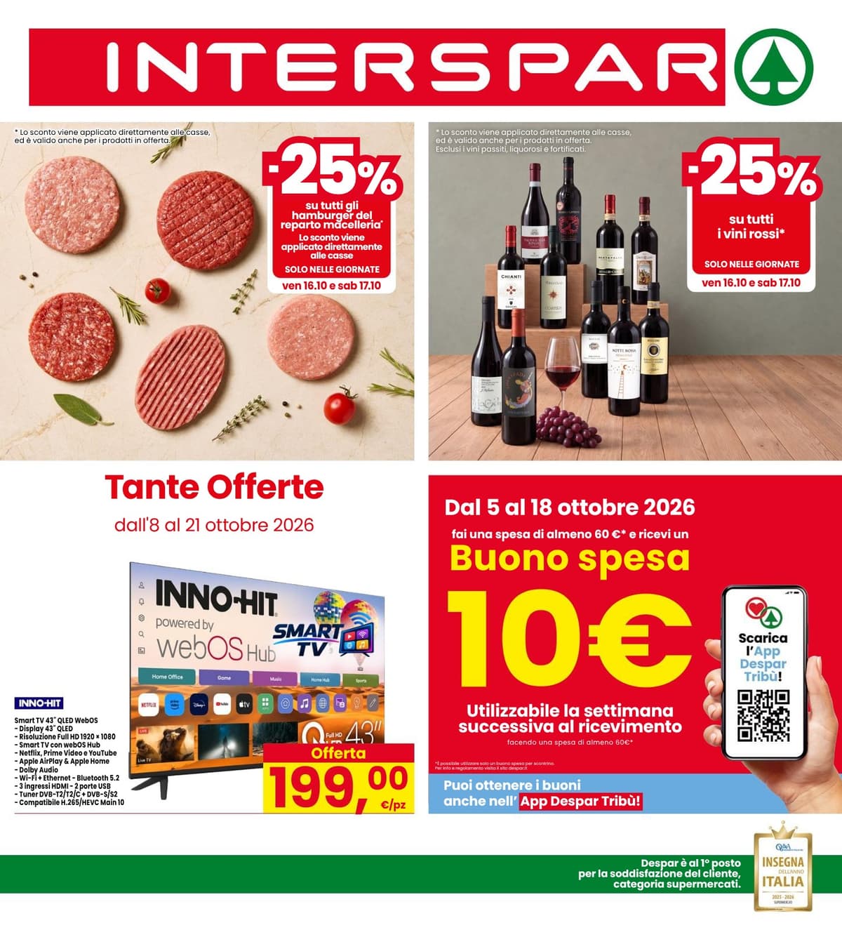 Copertina del volantino DeSpar Interspar Tante Offerte