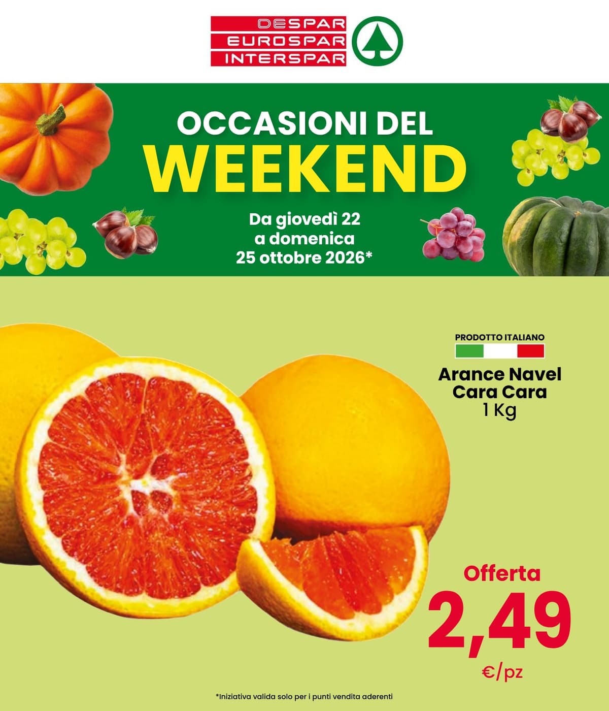 DeSpar katalog Fresche Occasioni, 22/10/2026 – 25/10/2026