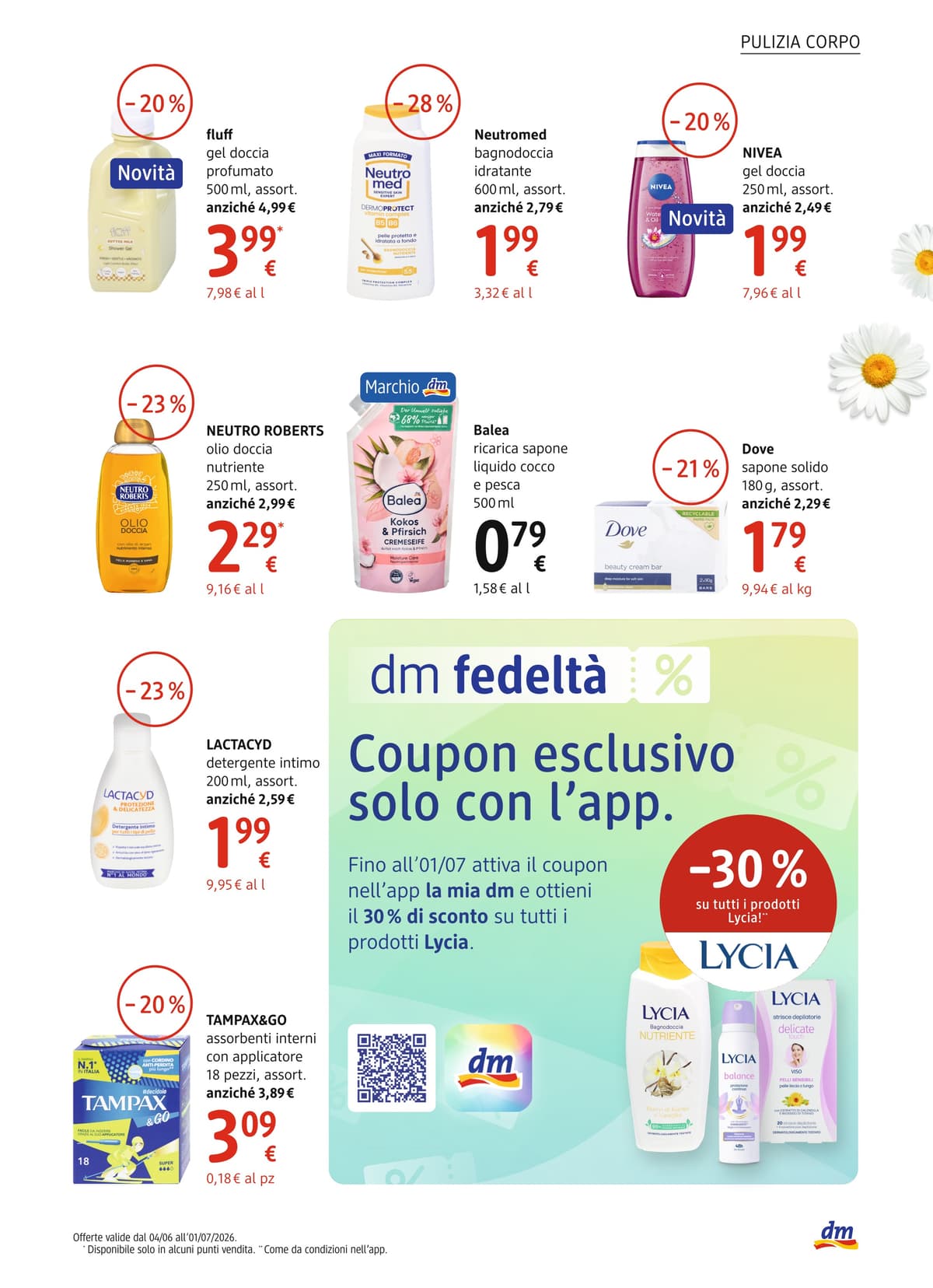 Pagina 5. del volantino Dm - Giugno 2026 dal 13/06/2026