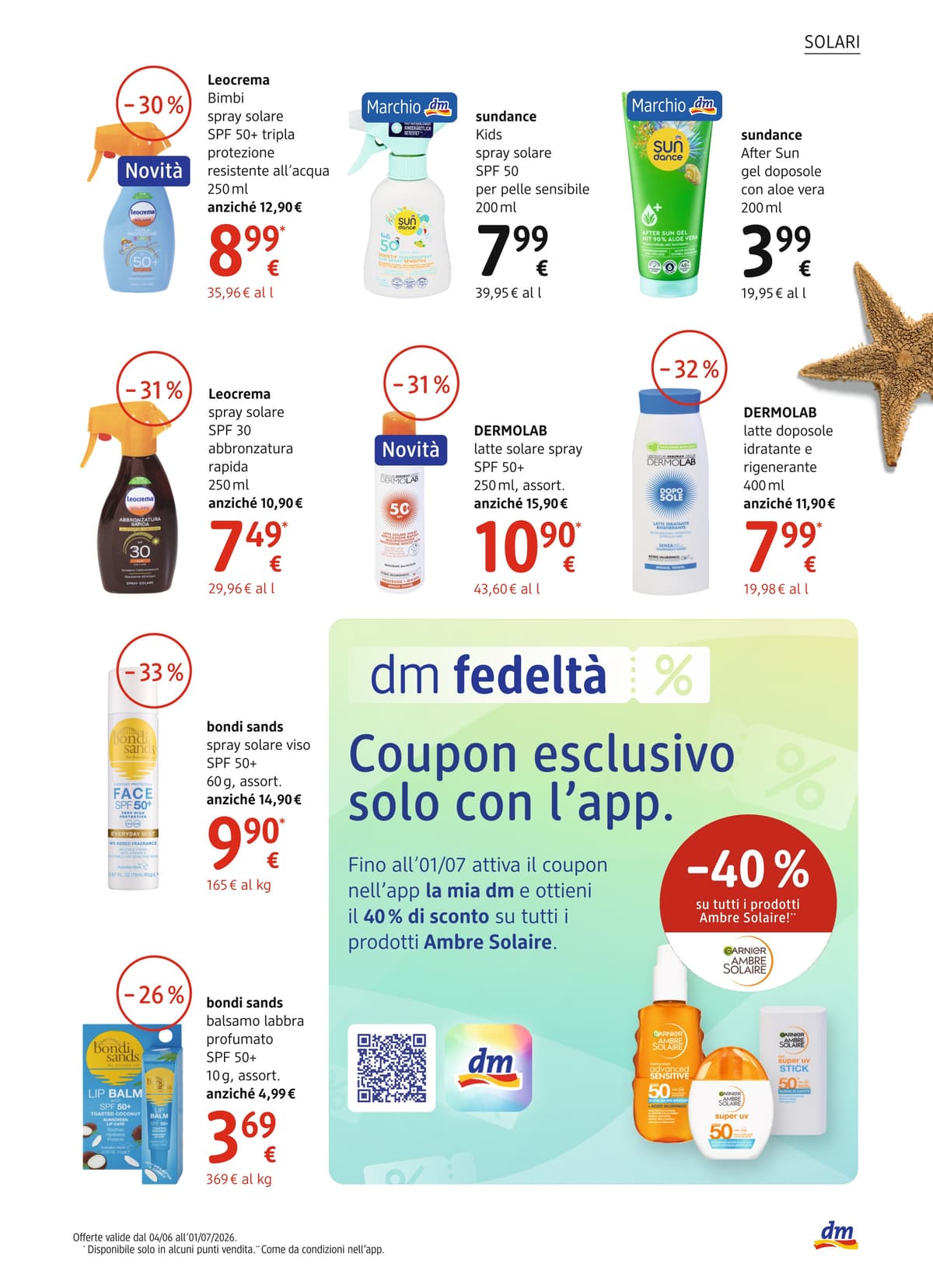Pagina 9. del volantino Dm - Giugno 2026 dal 13/06/2026