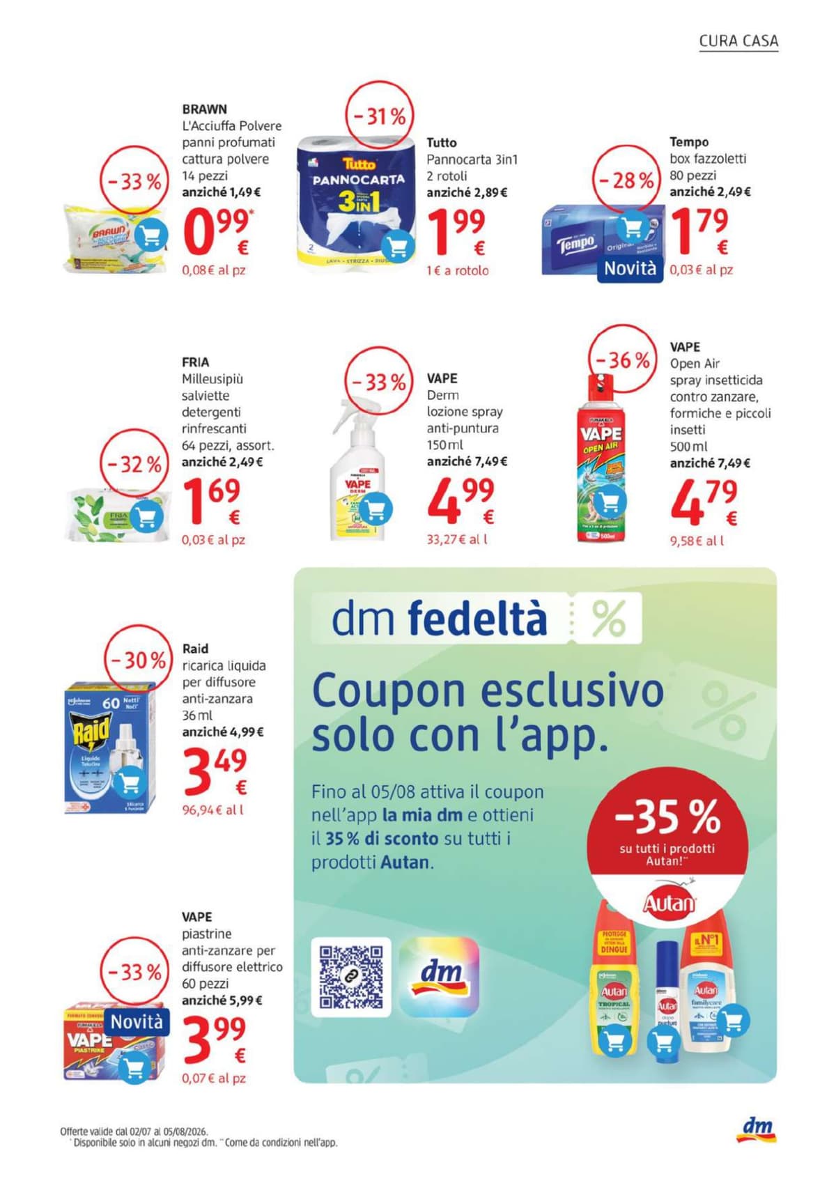 Pagina 15. del volantino Dm - luglio 2026 dal 14/07/2026