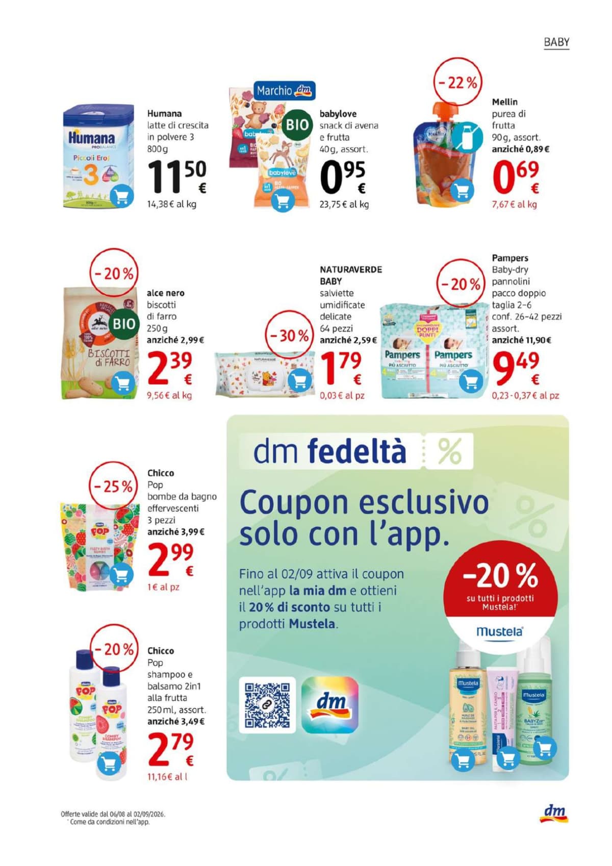Pagina 11. del volantino Dm - Agosto 2026 dal 23/08/2026
