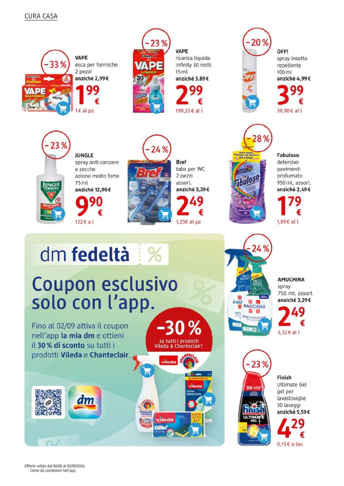 Pagina 14. del volantino Dm - Agosto 2026 dal 23/08/2026