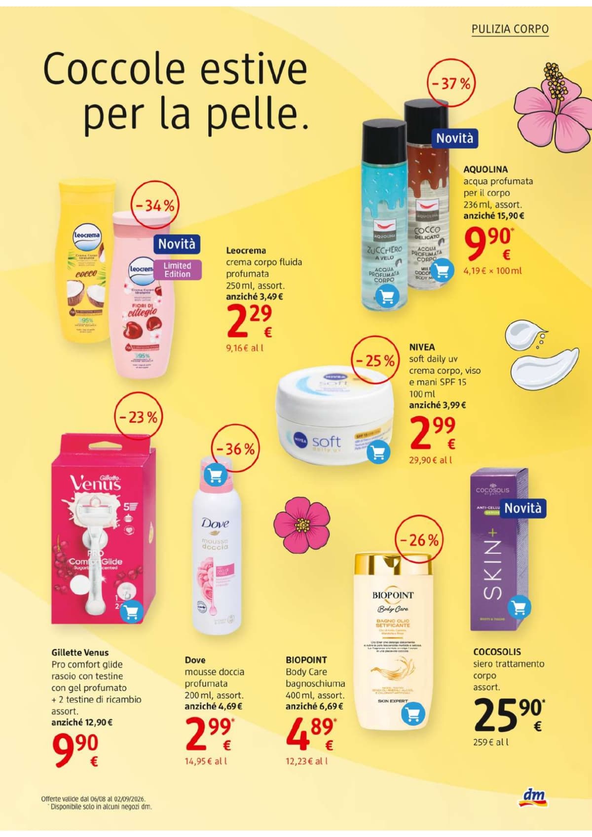 Pagina 3. del volantino Dm - Agosto 2026 dal 23/08/2026