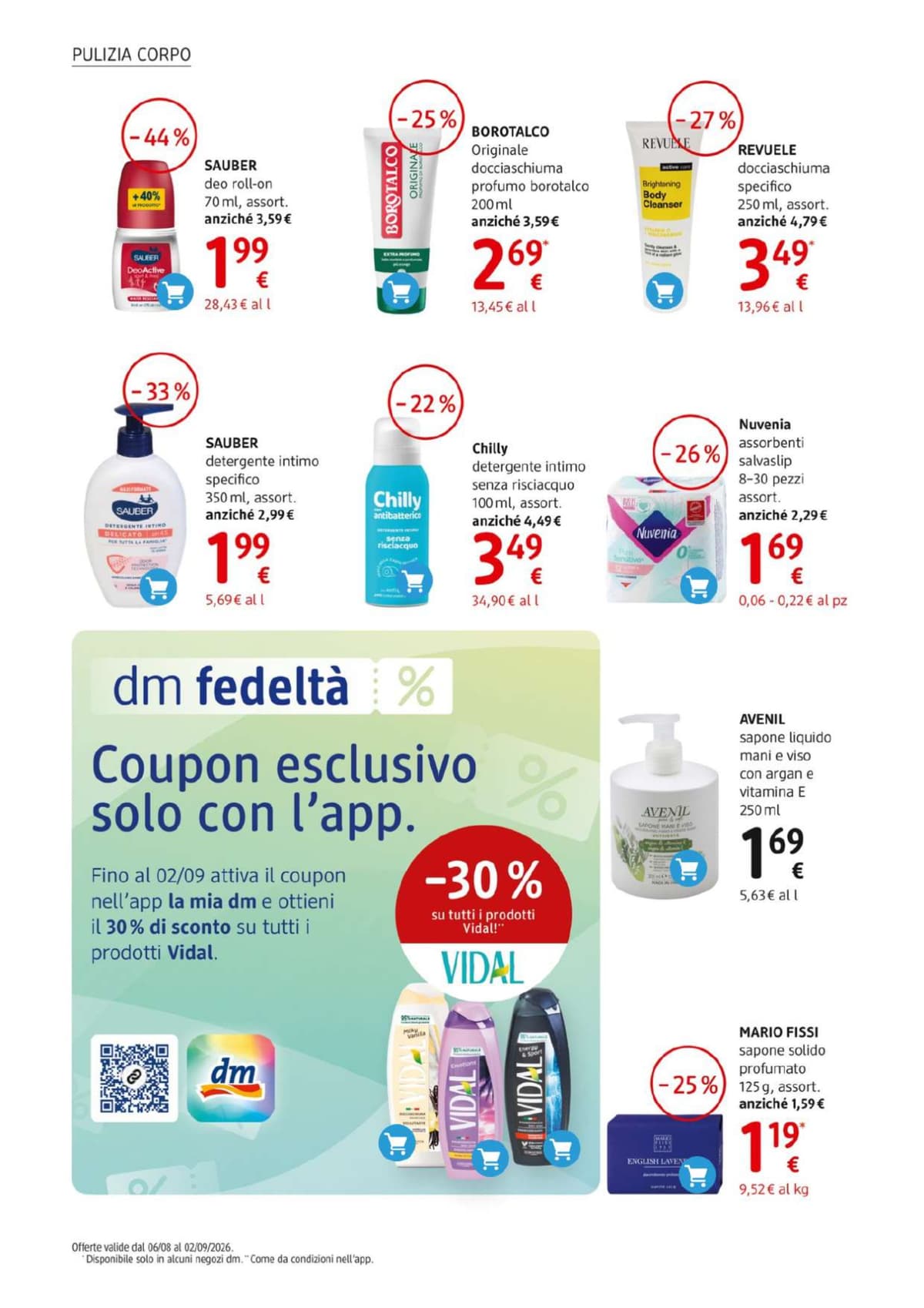 Pagina 4. del volantino Dm - Agosto 2026 dal 23/08/2026