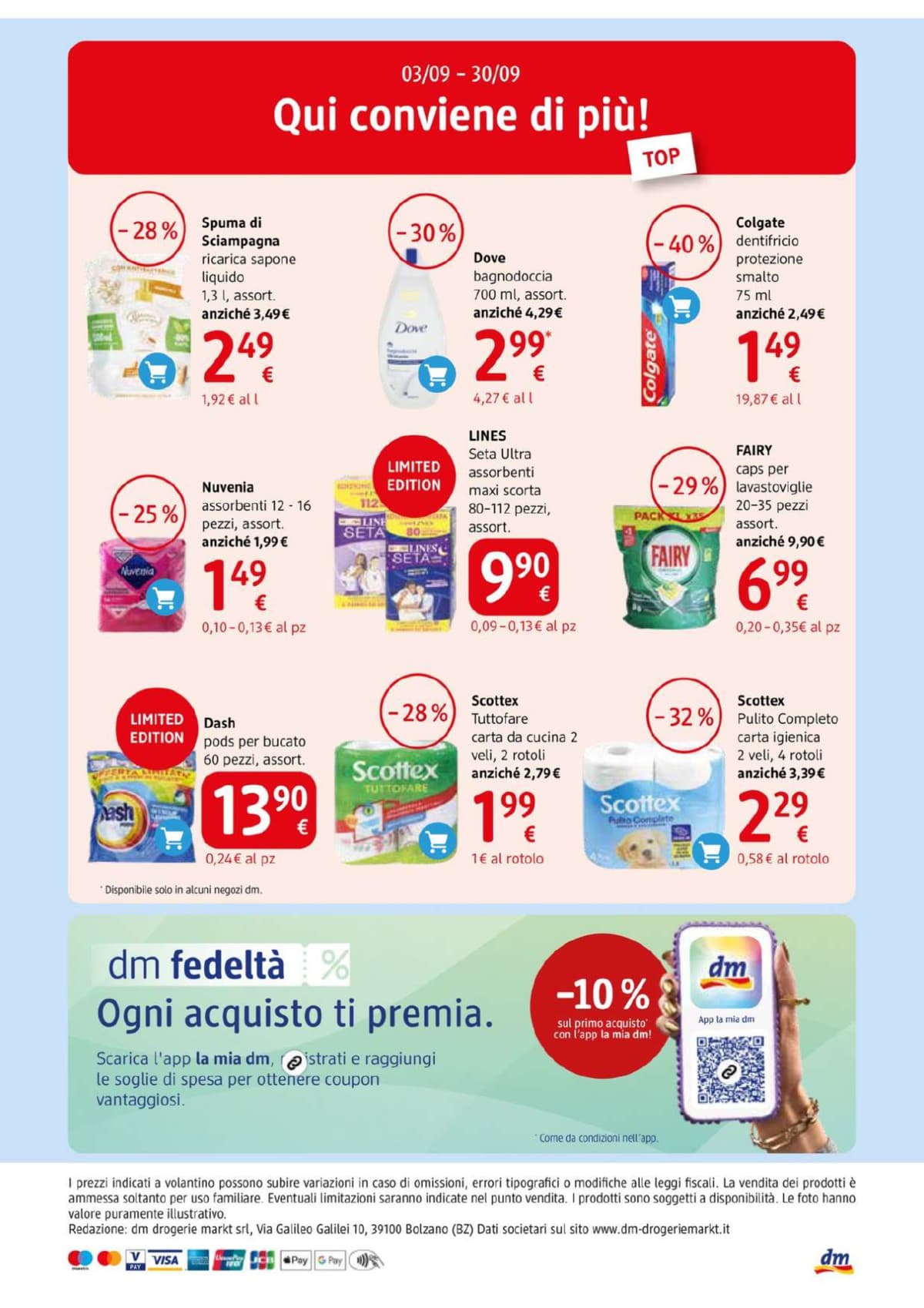 Pagina 16. del volantino Dm - Settembre 2026