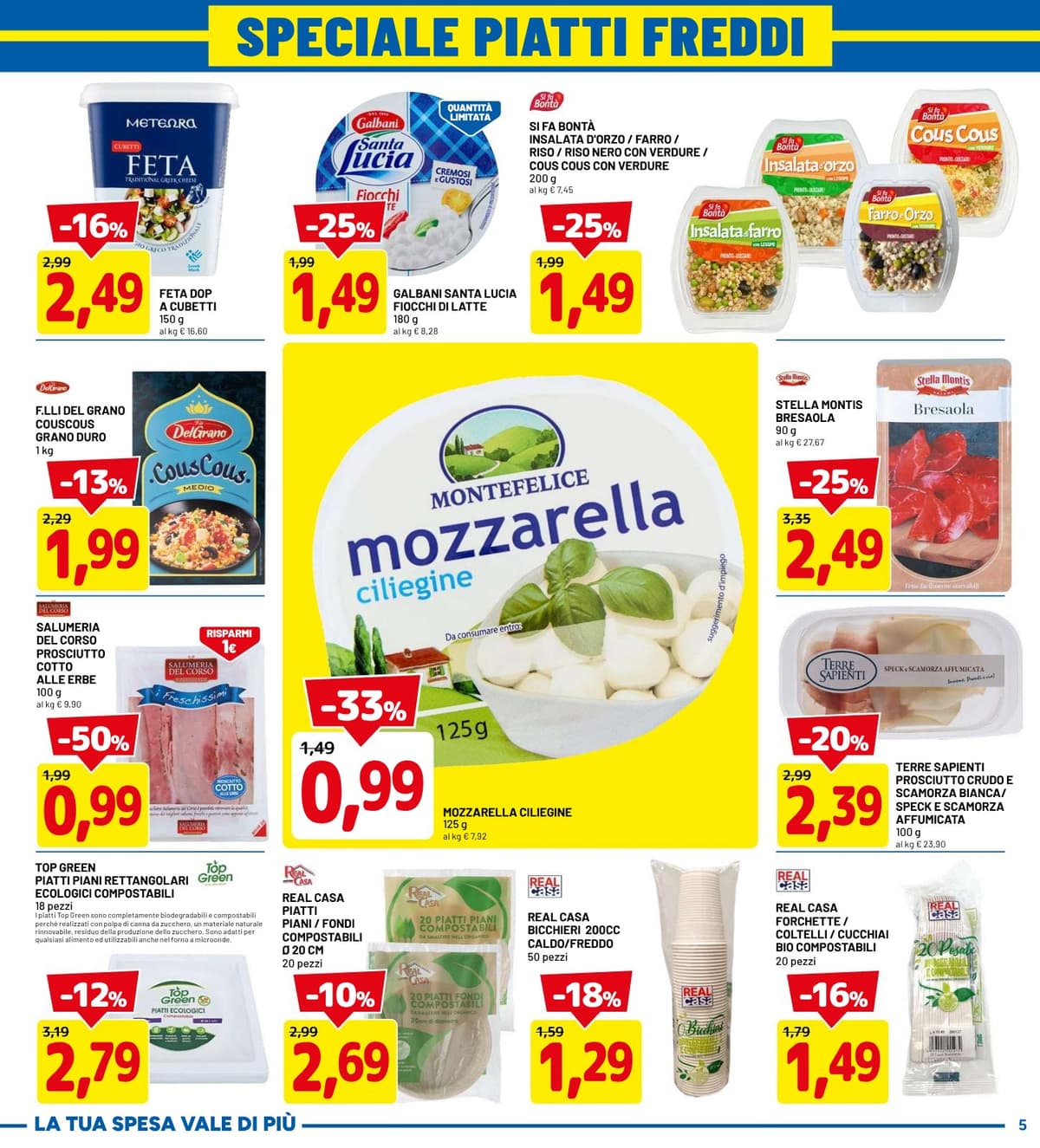 Pagina 5. del volantino Dpiù - Sconti Fino Al 50%