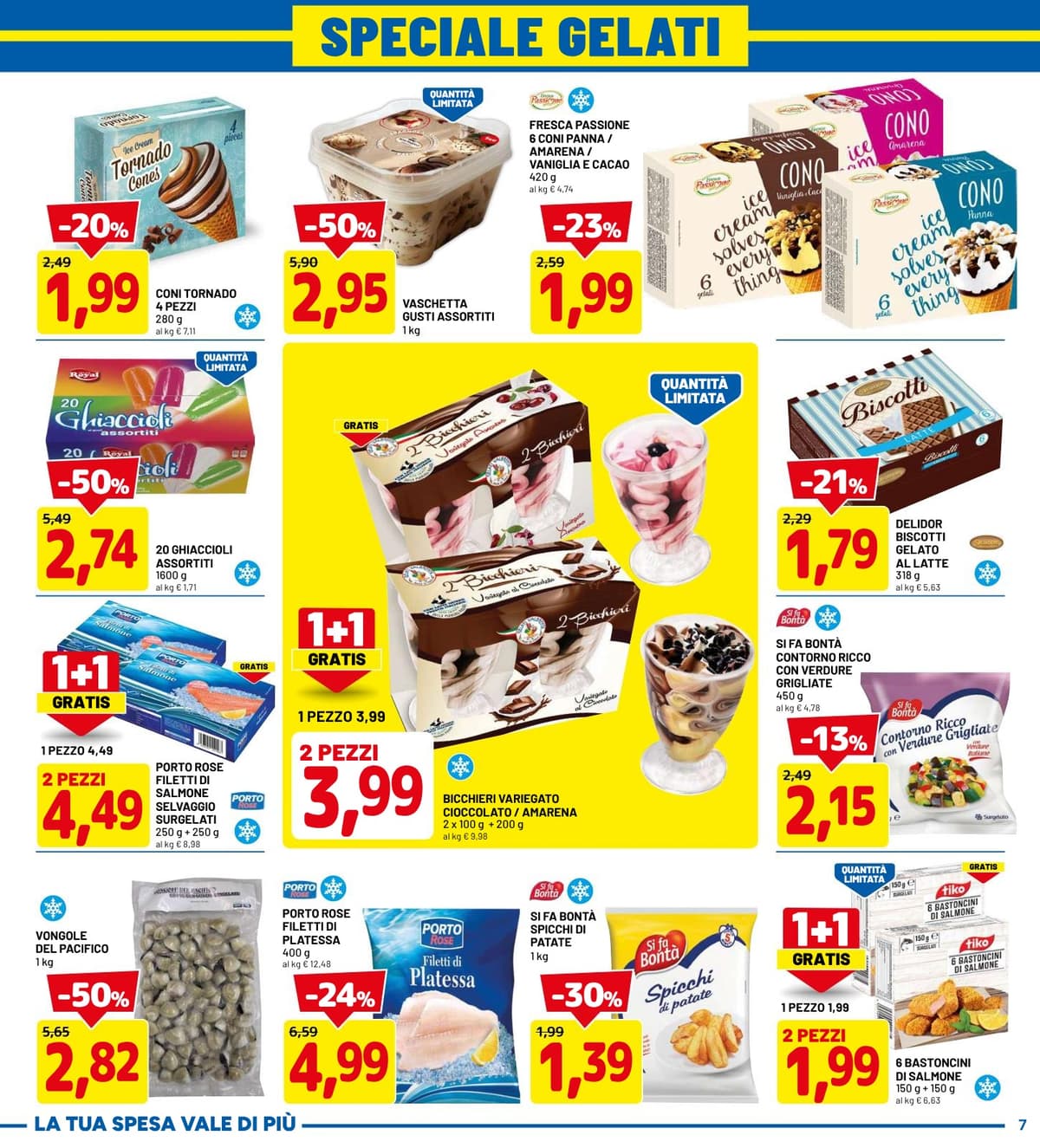Pagina 7. del volantino Dpiù - Sconti Fino Al 50%