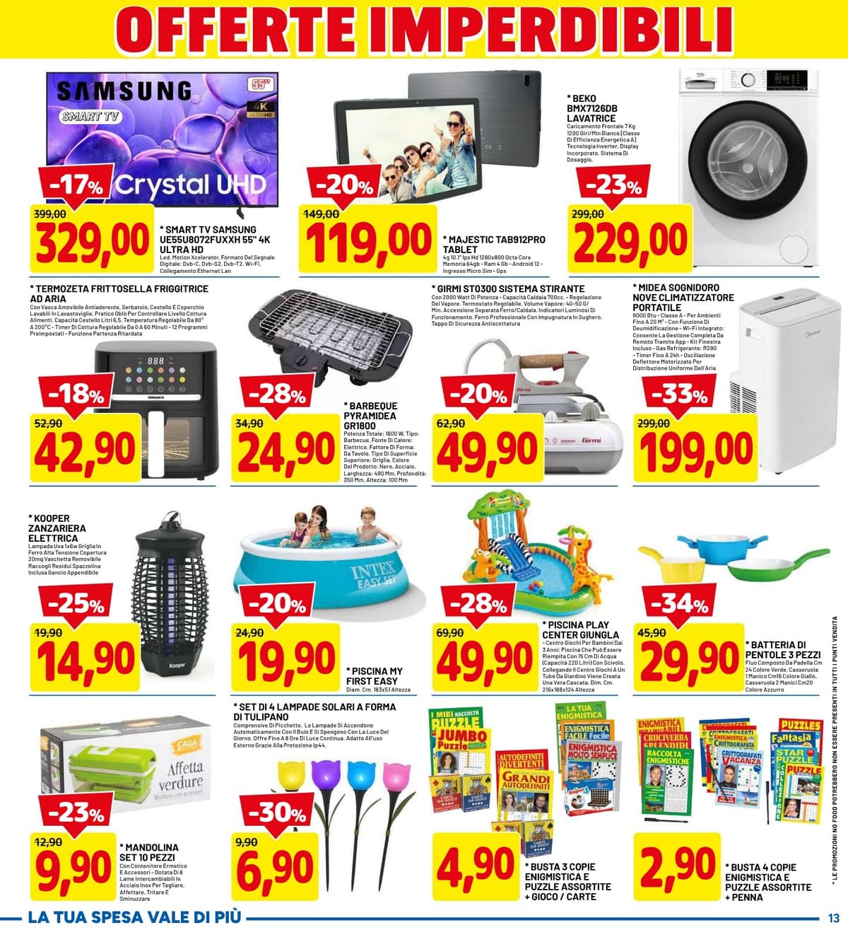 Pagina 13. del volantino Dpiù - Sconti Fino Al 50%