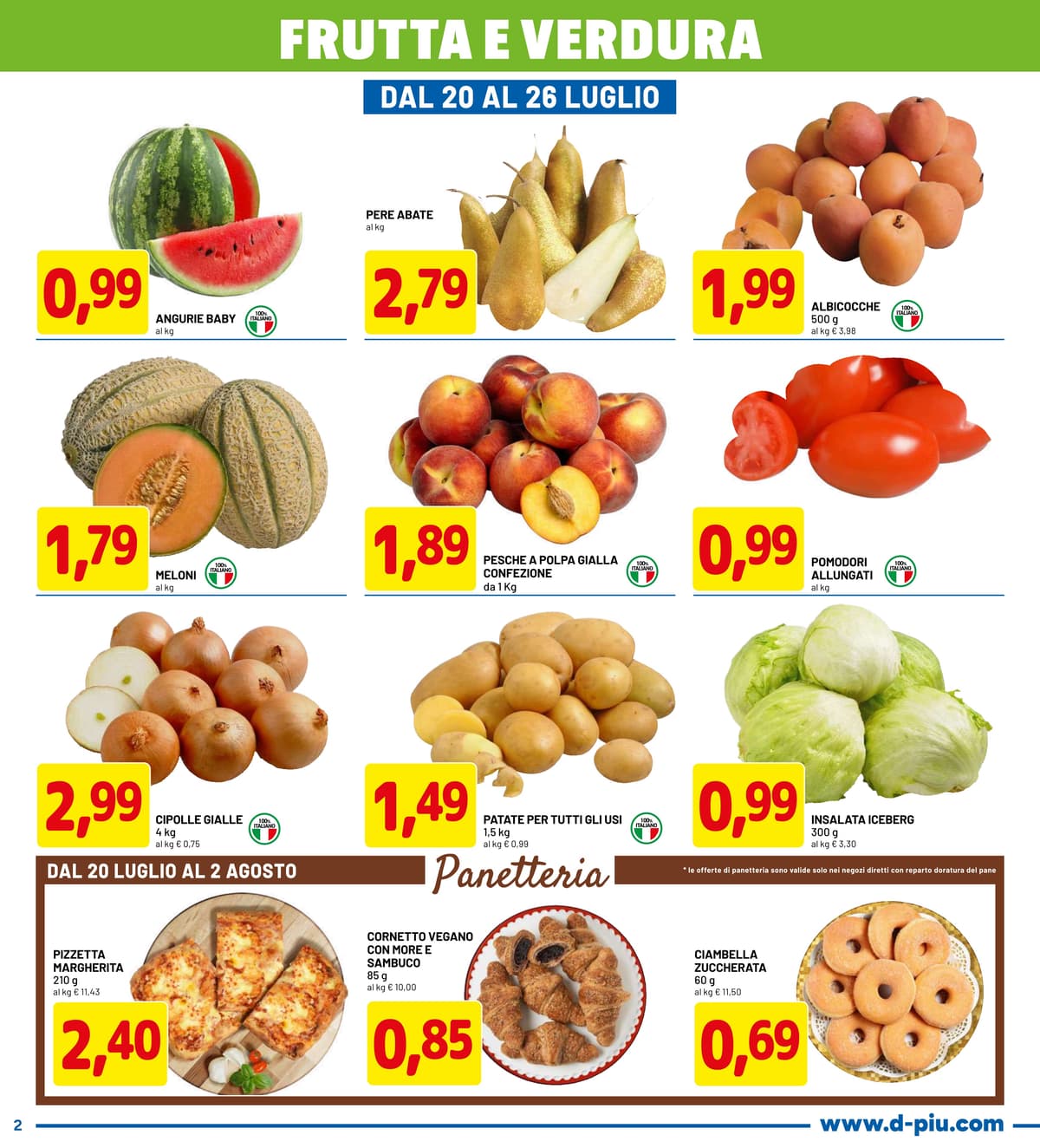 Pagina 2. del volantino Dpiù - Maxi Formati dal 28/07/2026
