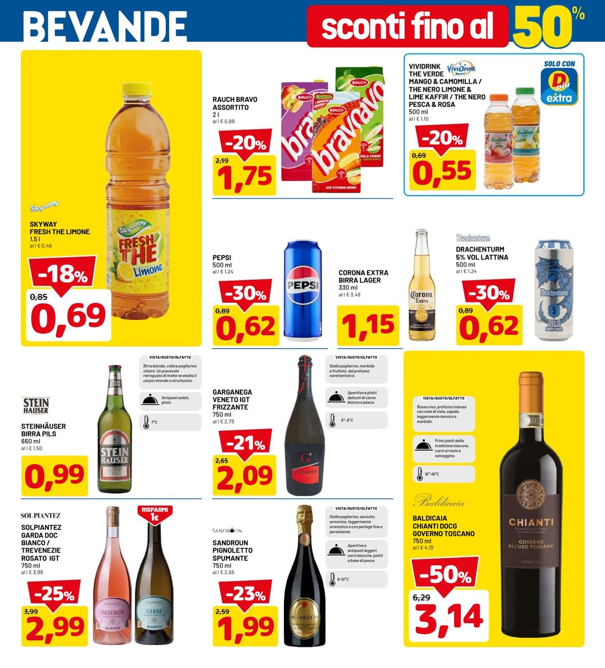 Pagina 10. del volantino Dpiù - Sconti fino al 50% dal 23/08/2026