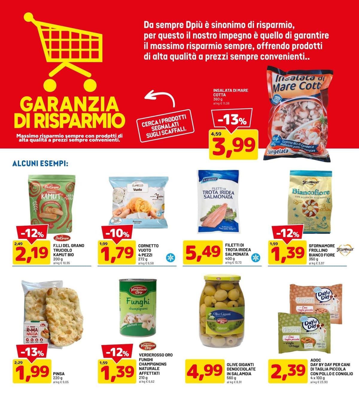 Pagina 13. del volantino Dpiù - Prezzi Shock