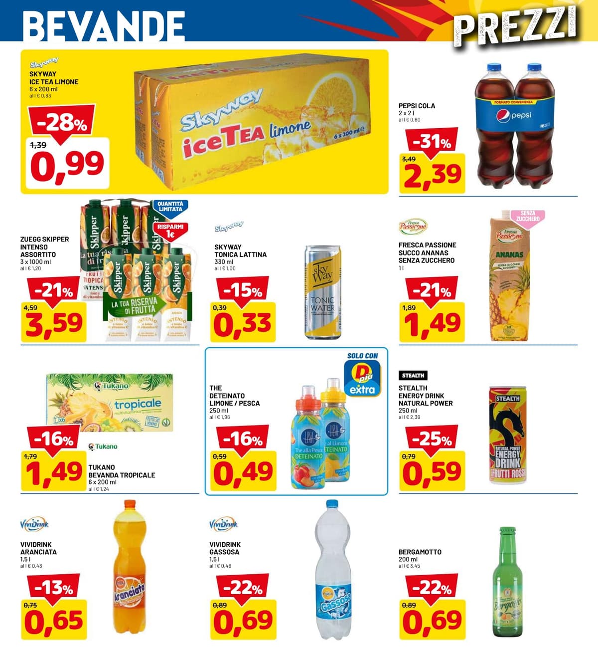 Pagina 14. del volantino Dpiù - Prezzi Shock