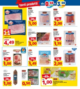 Pagina 6 del volantino Dpiù Tanto Prodotti Da 0,50€ a 3€