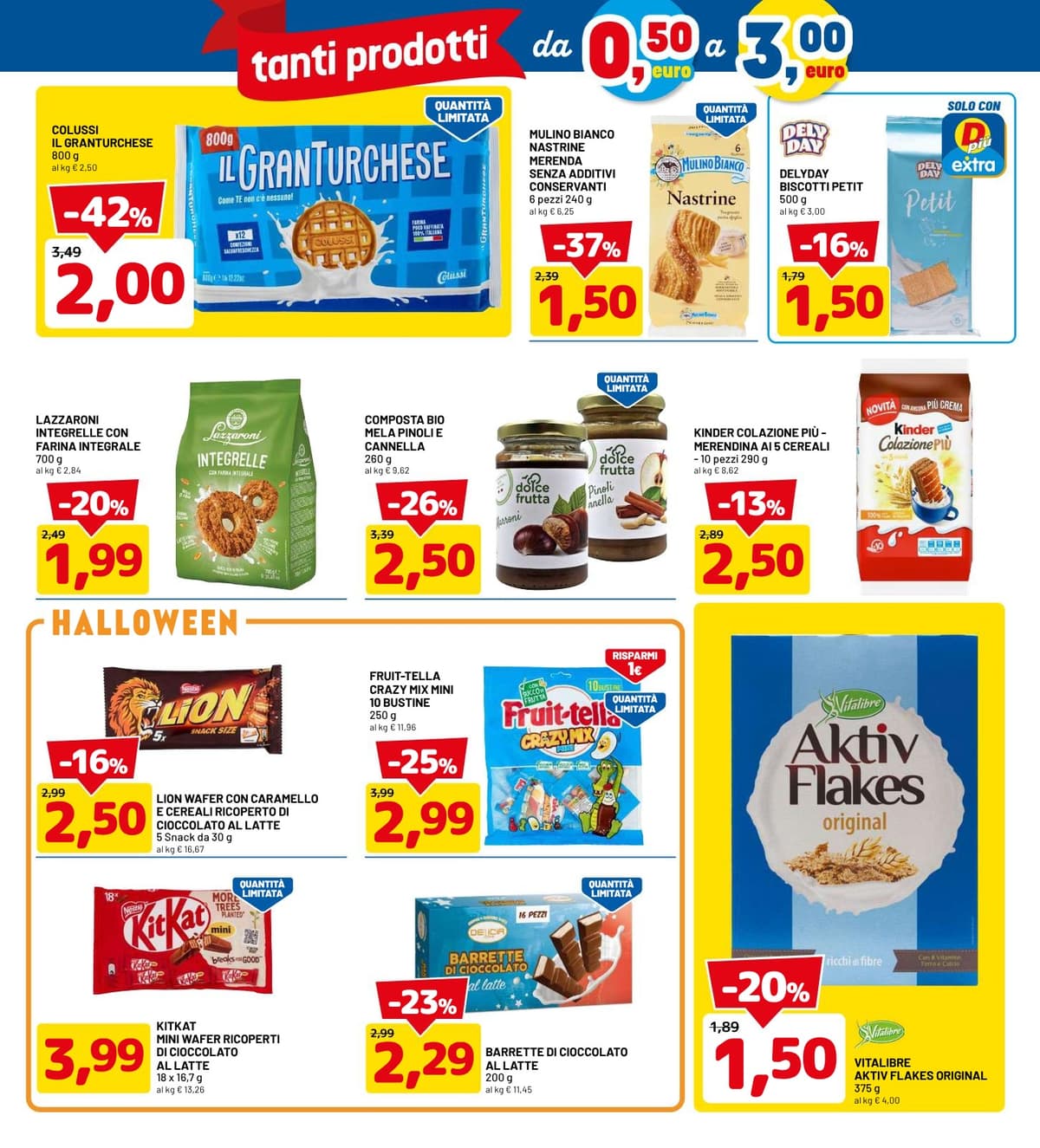 Pagina 10. del volantino Dpiù - Tanto Prodotti Da 0,50€ a 3€