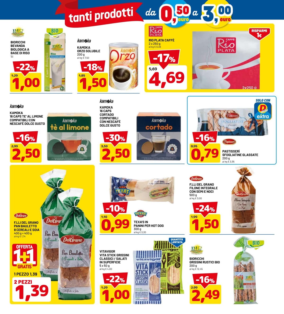 Pagina 11. del volantino Dpiù - Tanto Prodotti Da 0,50€ a 3€