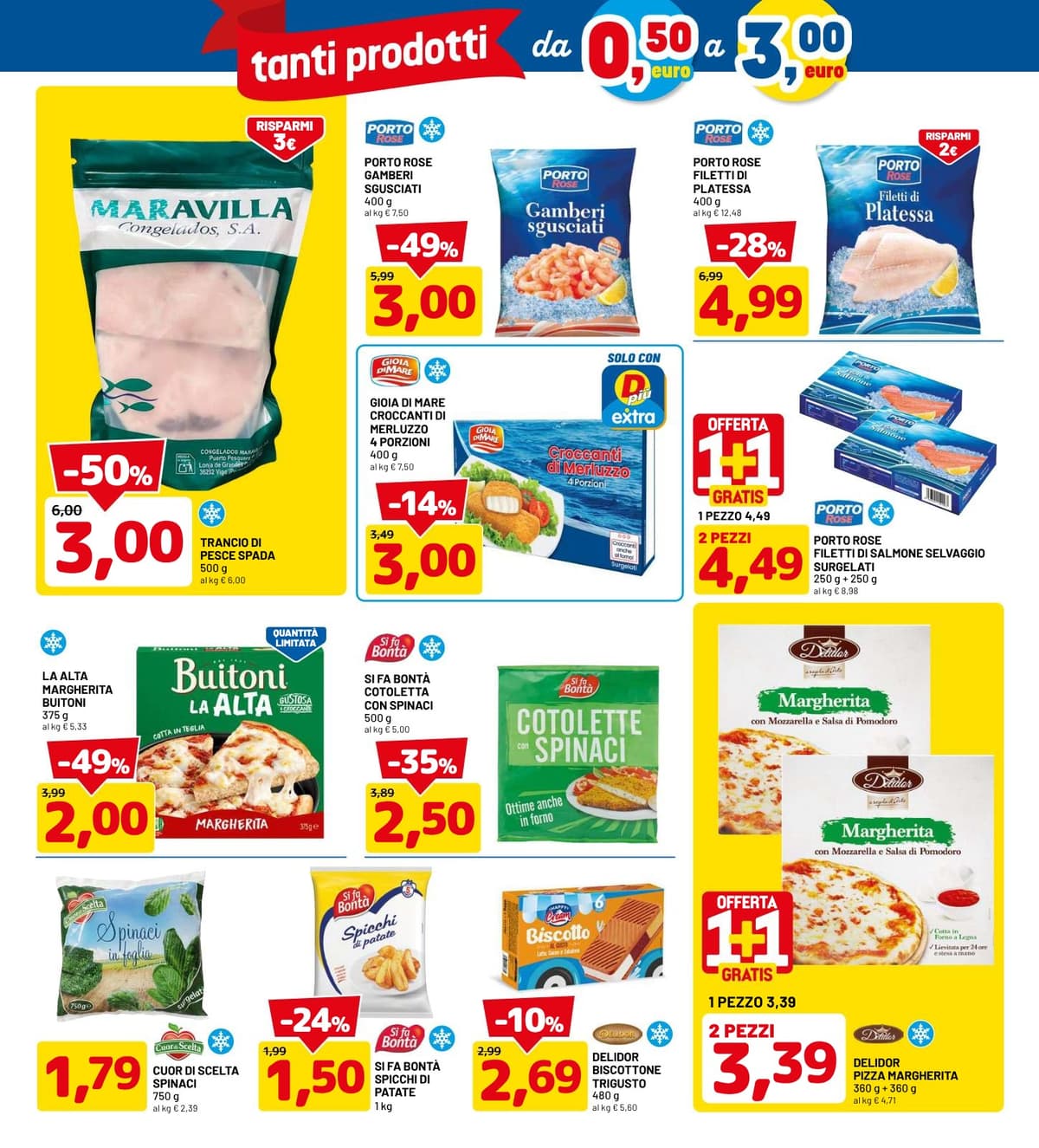 Pagina 8. del volantino Dpiù - Tanto Prodotti Da 0,50€ a 3€