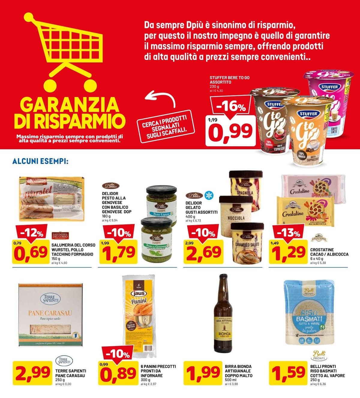 Pagina 13. del volantino Dpiù - Tanto Prodotti Da 0,50€ a 3€