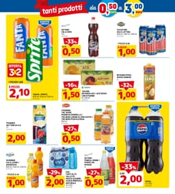 Pagina 14 del volantino Dpiù Tanto Prodotti Da 0,50€ a 3€