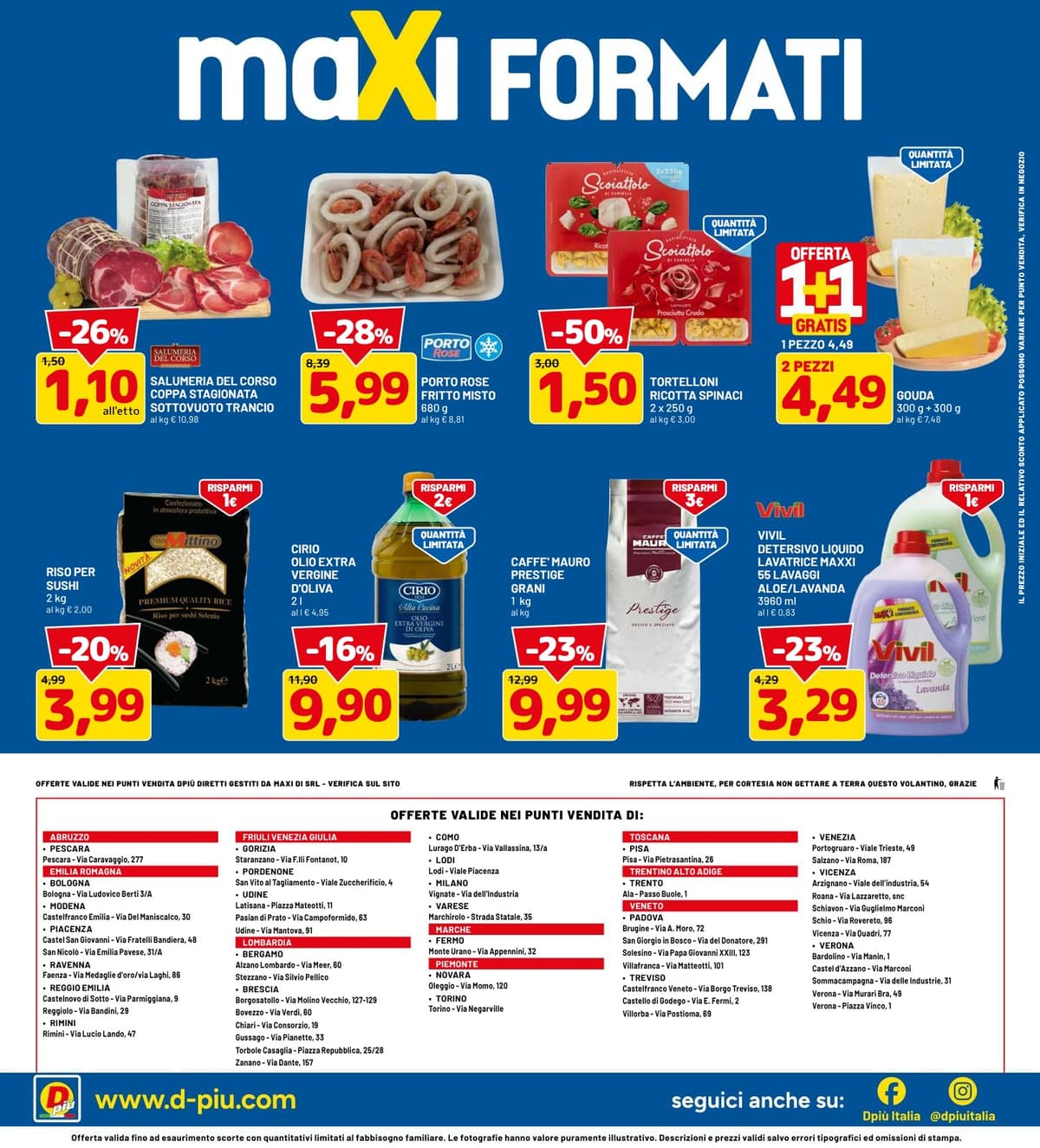 Pagina 20. del volantino Dpiù - Tanto Prodotti Da 0,50€ a 3€