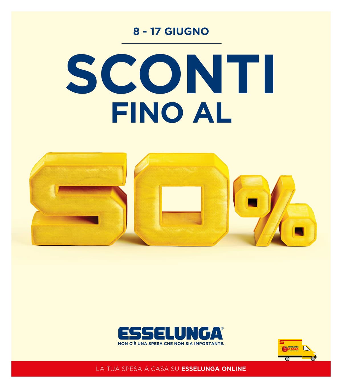 Pagina 1. del volantino Esselunga - Sconti fino al 50% dal 13/06/2026