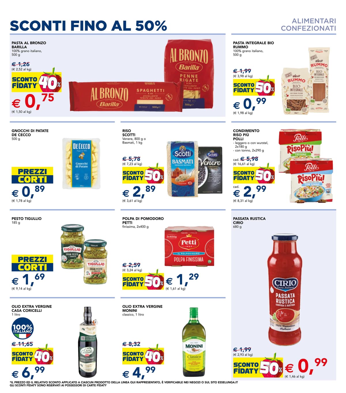 Pagina 12. del volantino Esselunga - Sconti fino al 50%