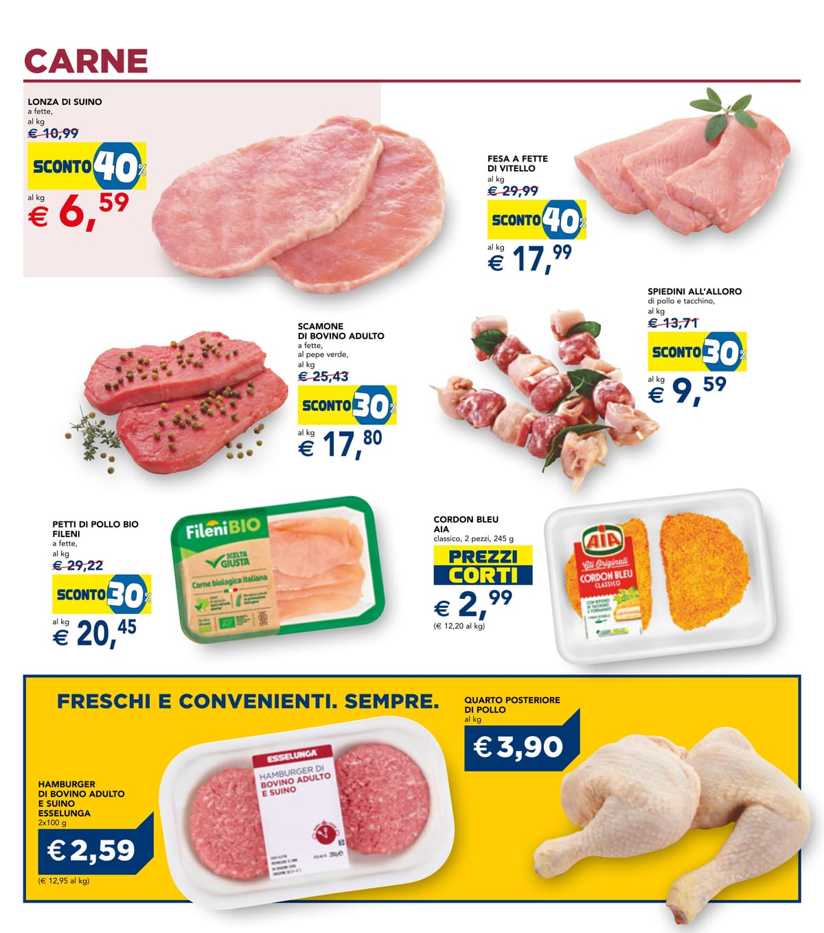 Pagina 4. del volantino Esselunga - Sconti fino al 50%