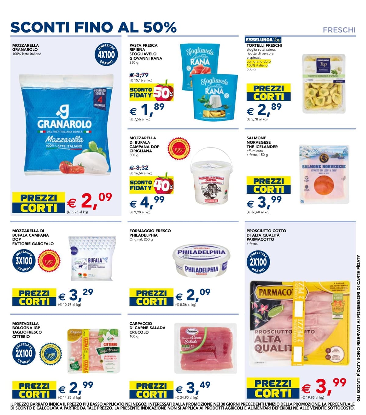 Pagina 4. del volantino Esselunga - Sconti Fino Al 50%