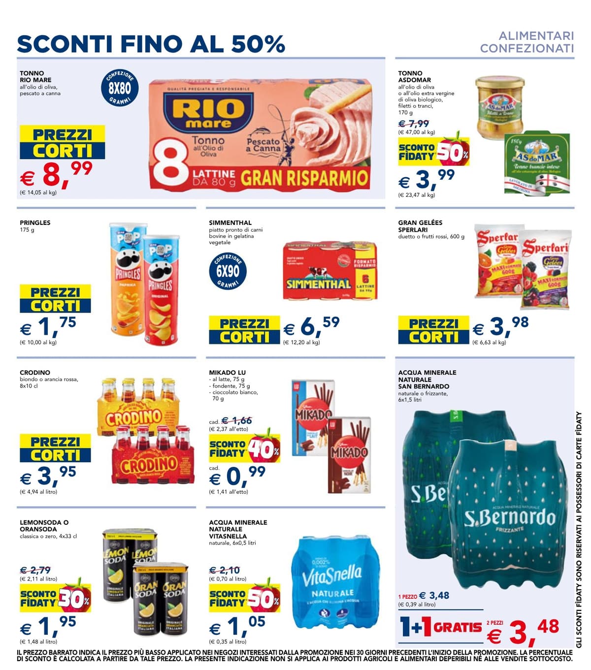 Pagina 8. del volantino Esselunga - Sconti Fino Al 50%