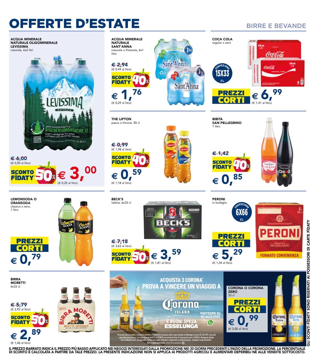 Pagina 6. del volantino Esselunga - Offerte D'Estate dal 28/07/2026