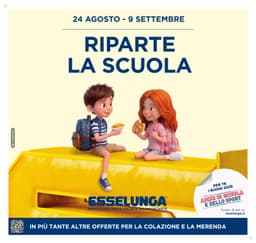 Pagina 1 del volantino Esselunga Riparte La Scuola