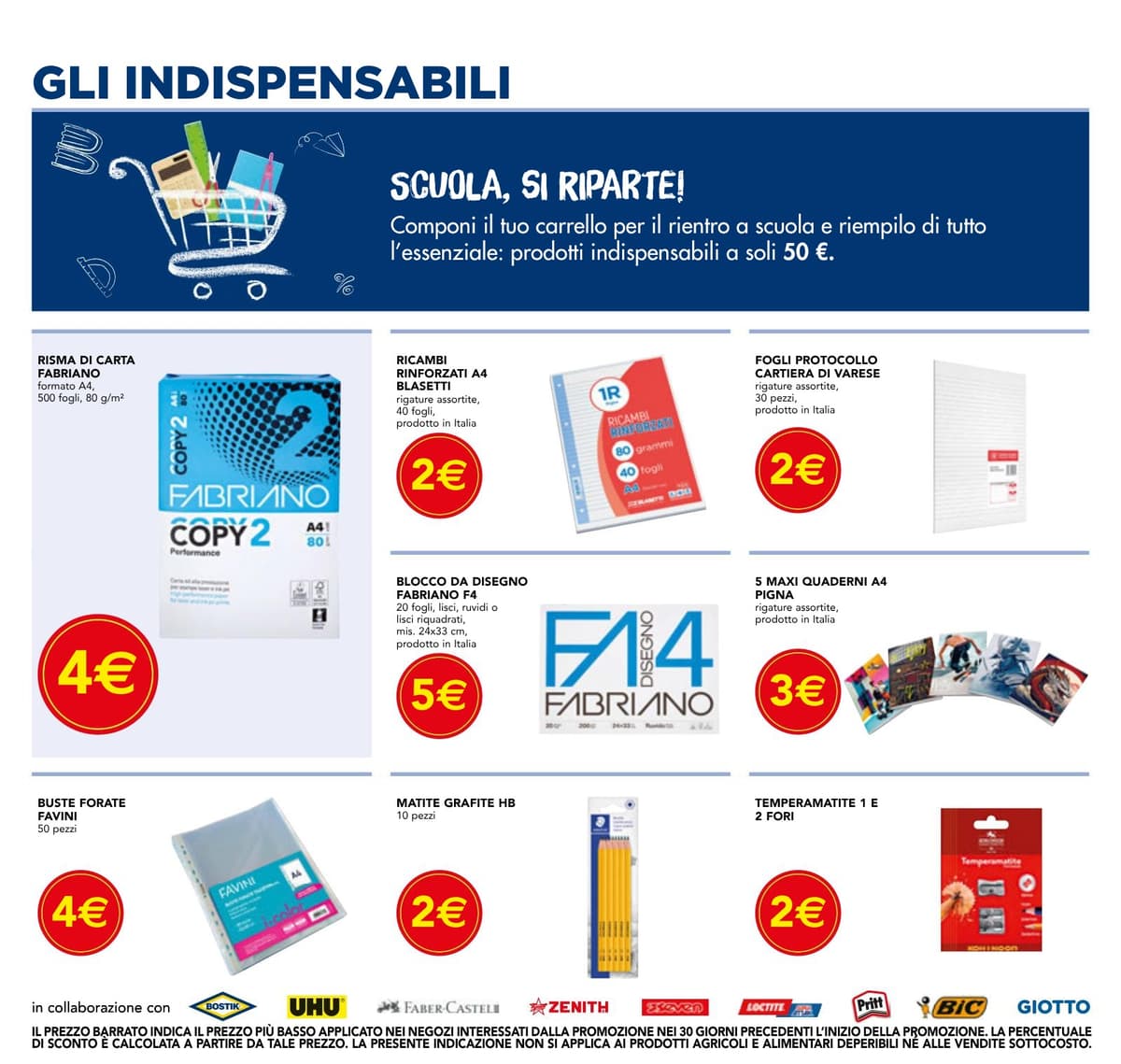 Pagina 2. del volantino Esselunga - Riparte La Scuola