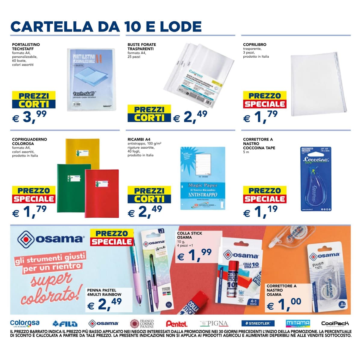 Pagina 11. del volantino Esselunga - Riparte La Scuola