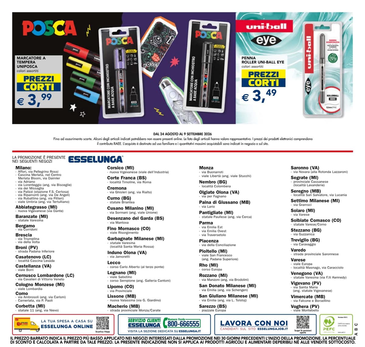 Pagina 23. del volantino Esselunga - Riparte La Scuola dal 25/08/2026