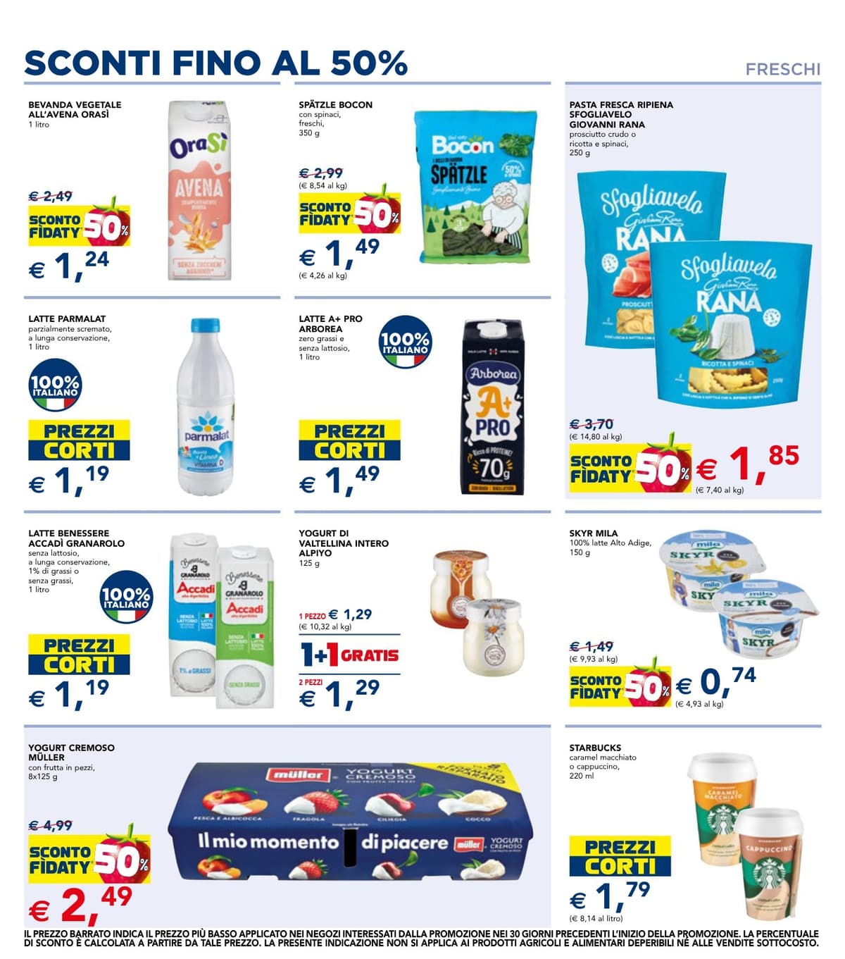 Pagina 3. del volantino Esselunga - Sconti Fino al 50%