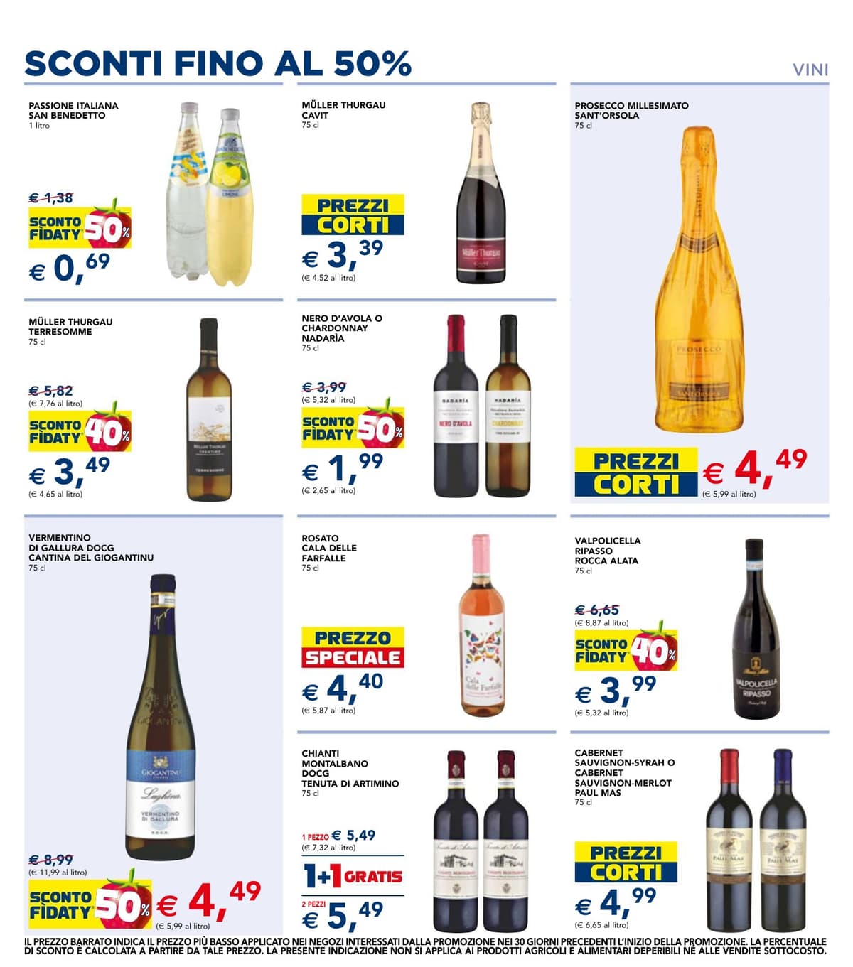 Pagina 9. del volantino Esselunga - Sconti Fino al 50%
