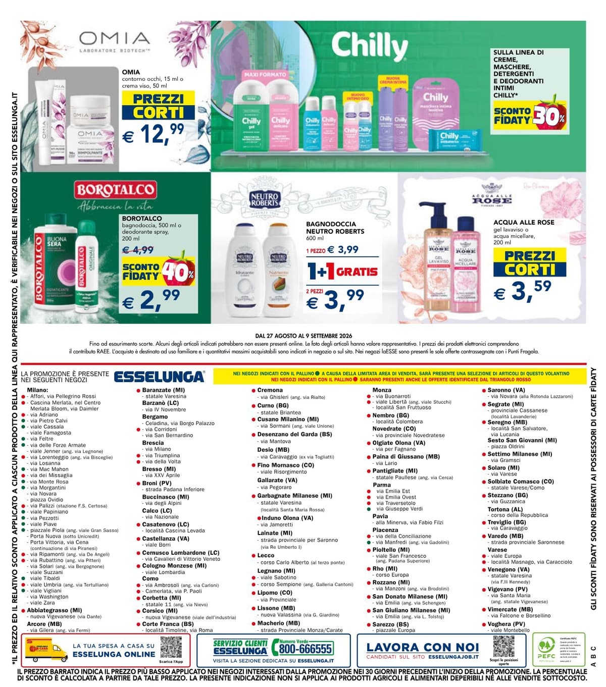 Pagina 28. del volantino Esselunga - Sconti Fino al 50% dal 28/08/2026