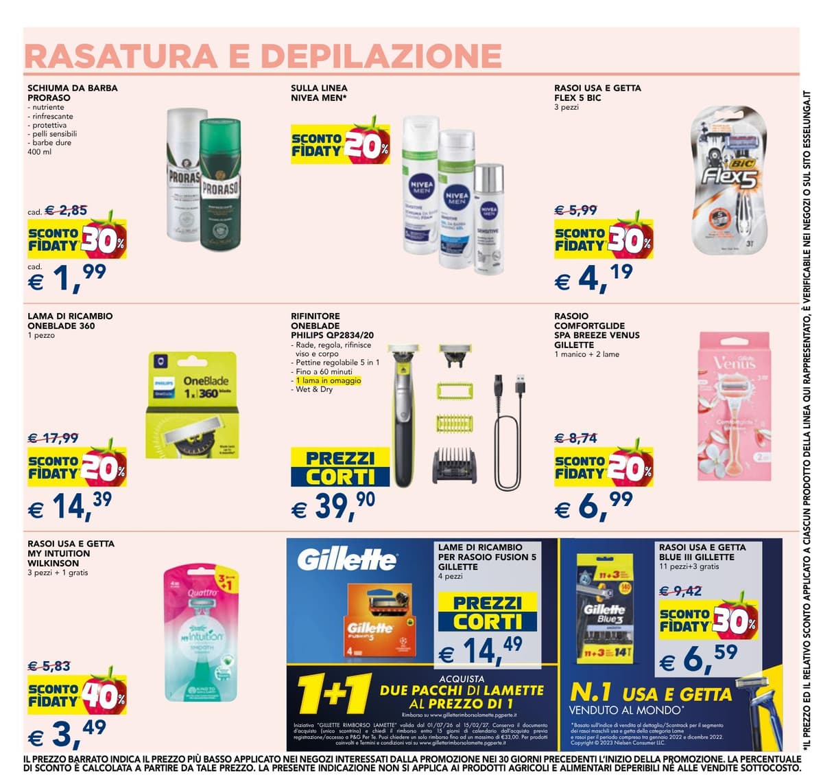 Pagina 7. del volantino Esselunga - Cura E Bellezza