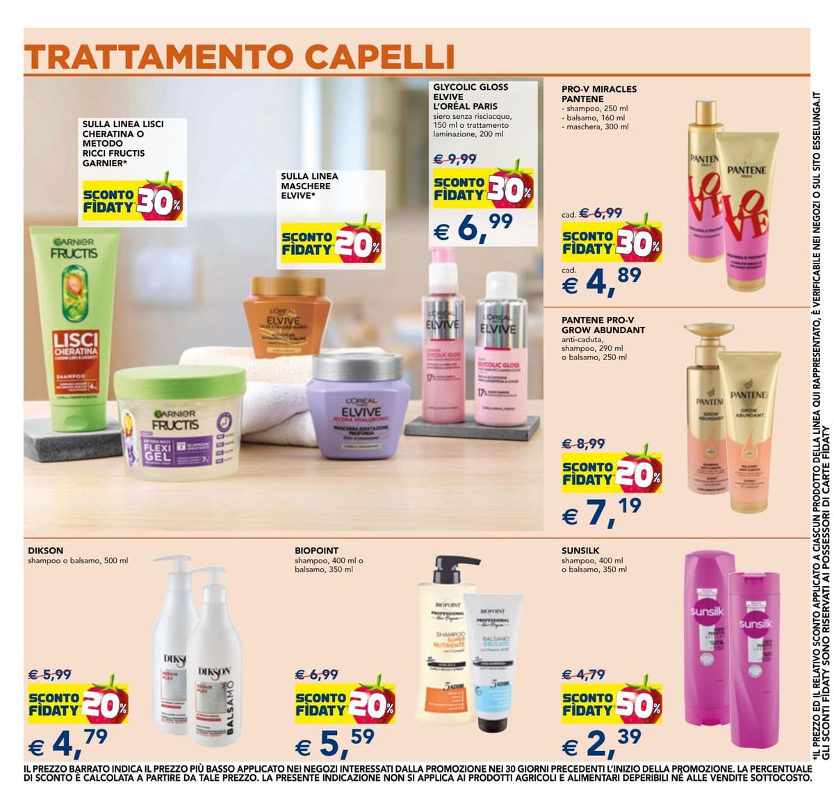 Pagina 8. del volantino Esselunga - Cura E Bellezza