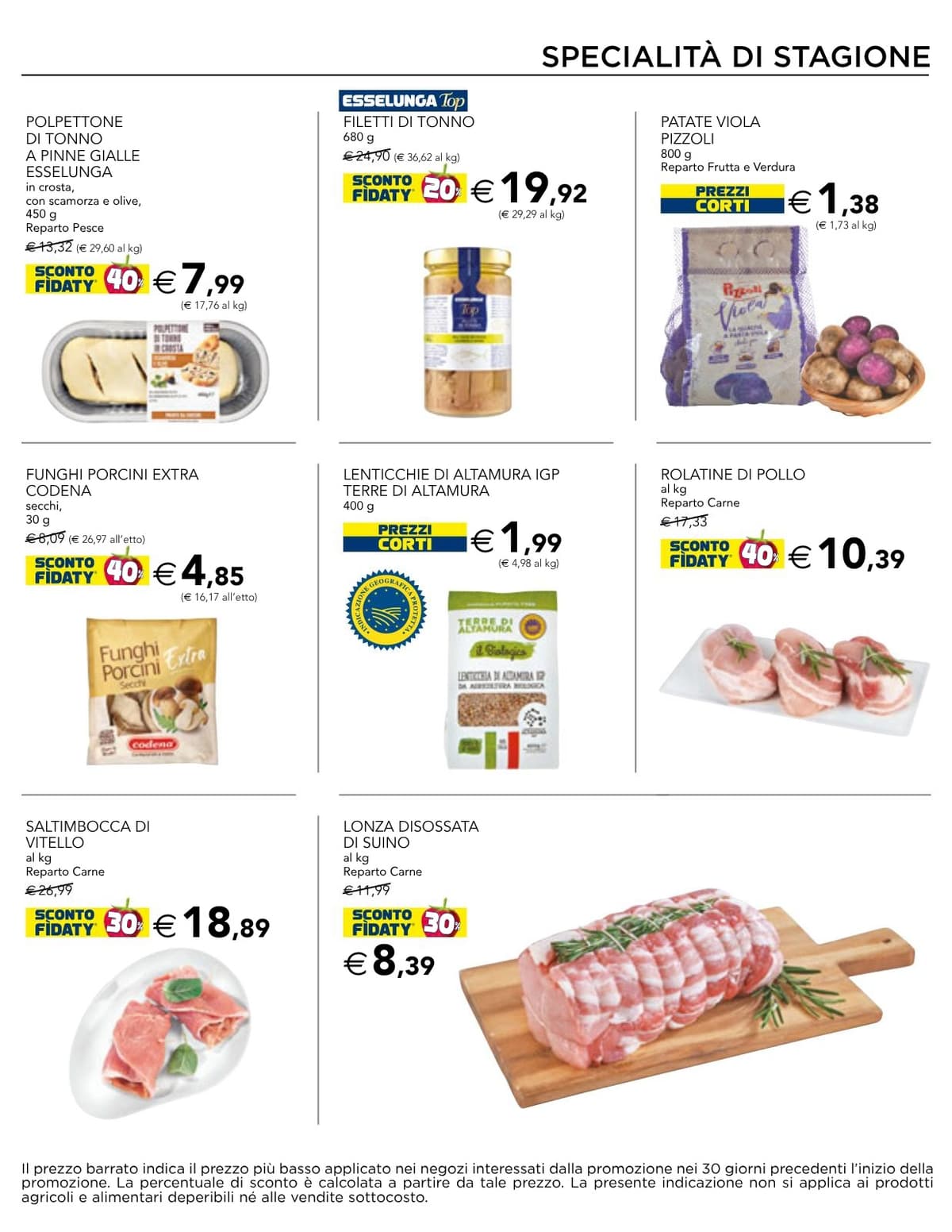 Pagina 7. del volantino Esselunga - Sapori D'Autunno