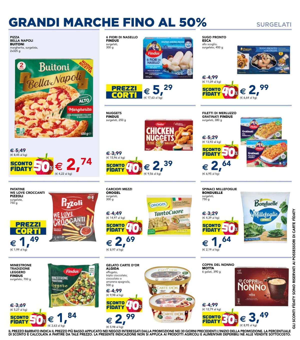 Pagina 4. del volantino Esselunga - Grandi Marche Fino Al 50%