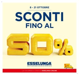 Pagina 1 del volantino Esselunga Sconti Fino Al 50%