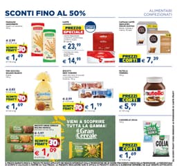 Pagina 6 del volantino Esselunga Sconti Fino Al 50%