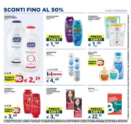 Pagina 10 del volantino Esselunga Sconti Fino Al 50%