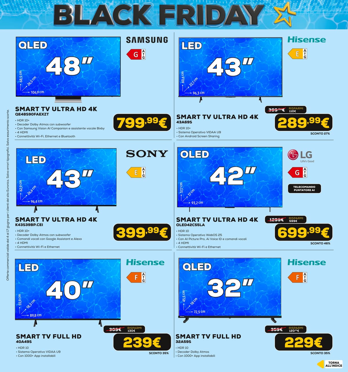 Pagina 47. del volantino Euronics - Black Friday dal 13/06/2026