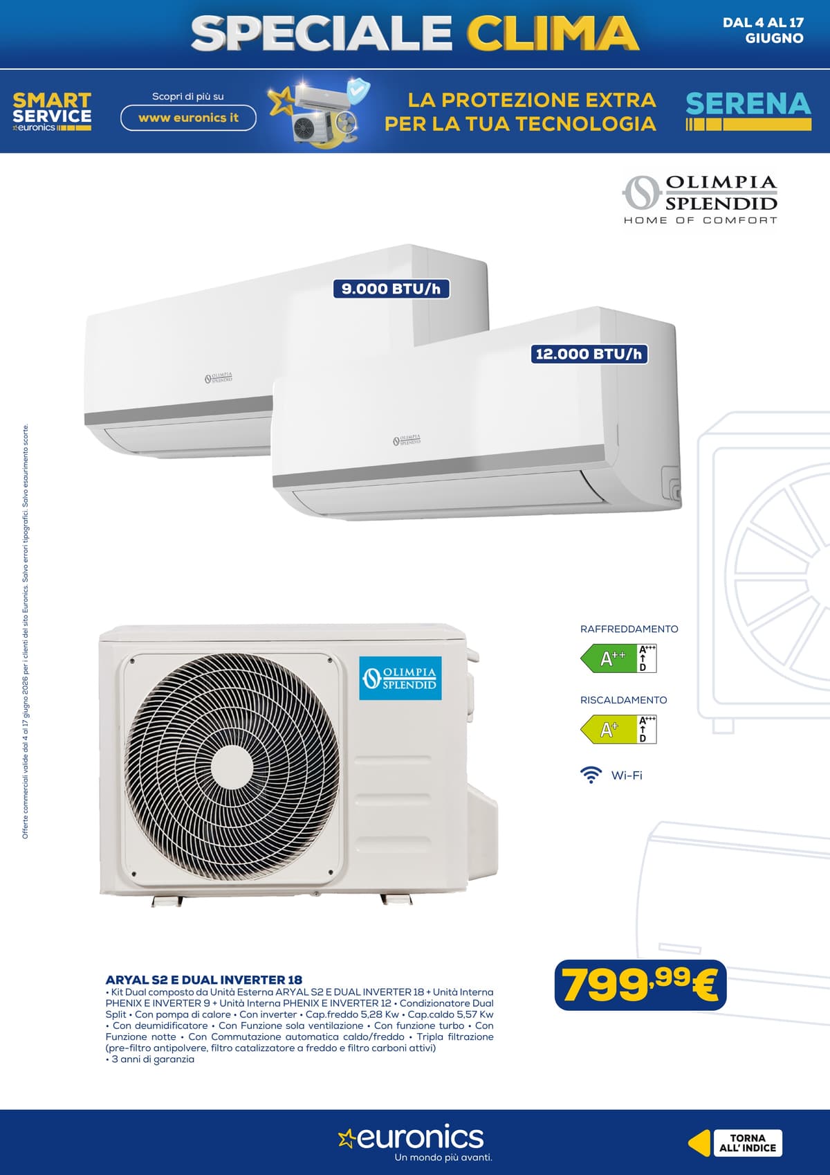 Pagina 14. del volantino Euronics - Speciale Clima dal 13/06/2026
