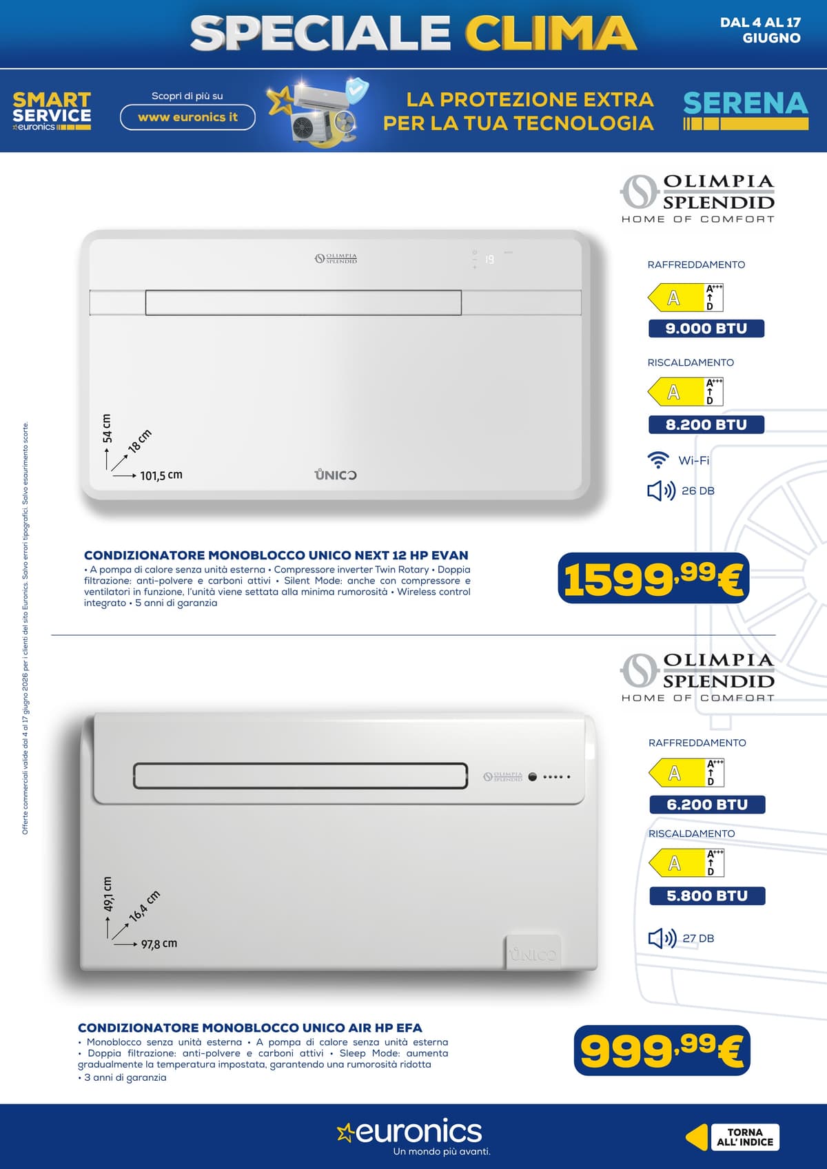 Pagina 16. del volantino Euronics - Speciale Clima dal 13/06/2026