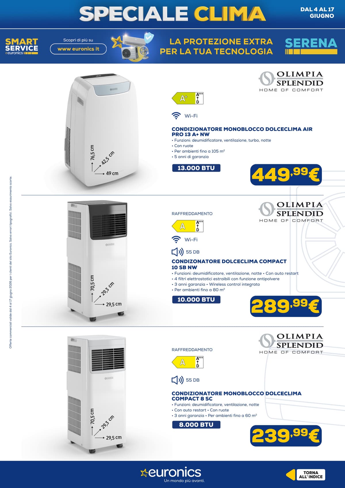 Pagina 18. del volantino Euronics - Speciale Clima dal 13/06/2026