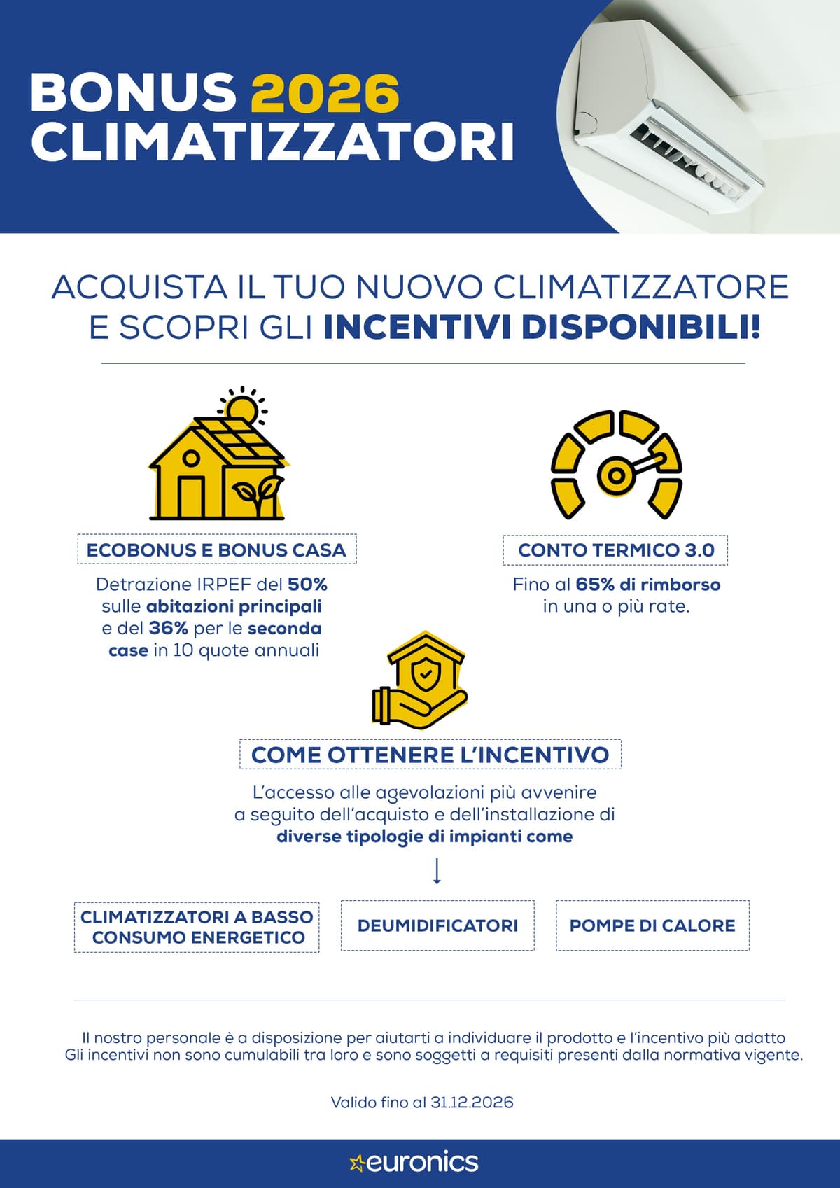 Pagina 2. del volantino Euronics - Speciale Clima dal 13/06/2026